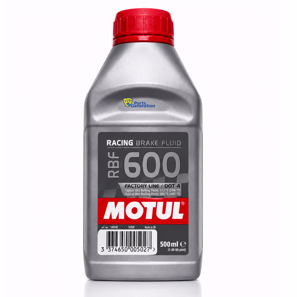 MOTUL RBF 600 RACING DOT 4 BRAKE FLUID 500ML